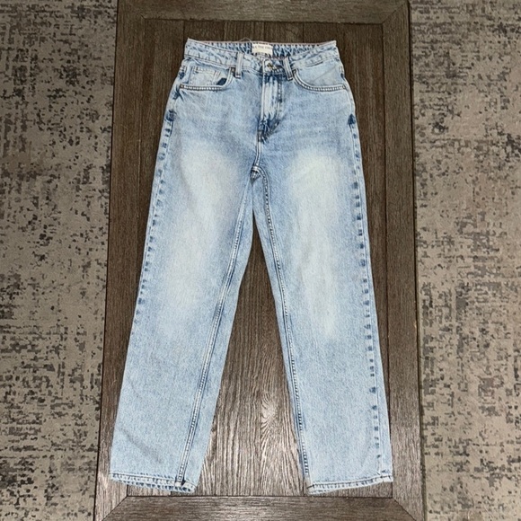 We the Free Free People The Pacifica High Rise Slim Straight Leg Jean - Picture 1 of 14